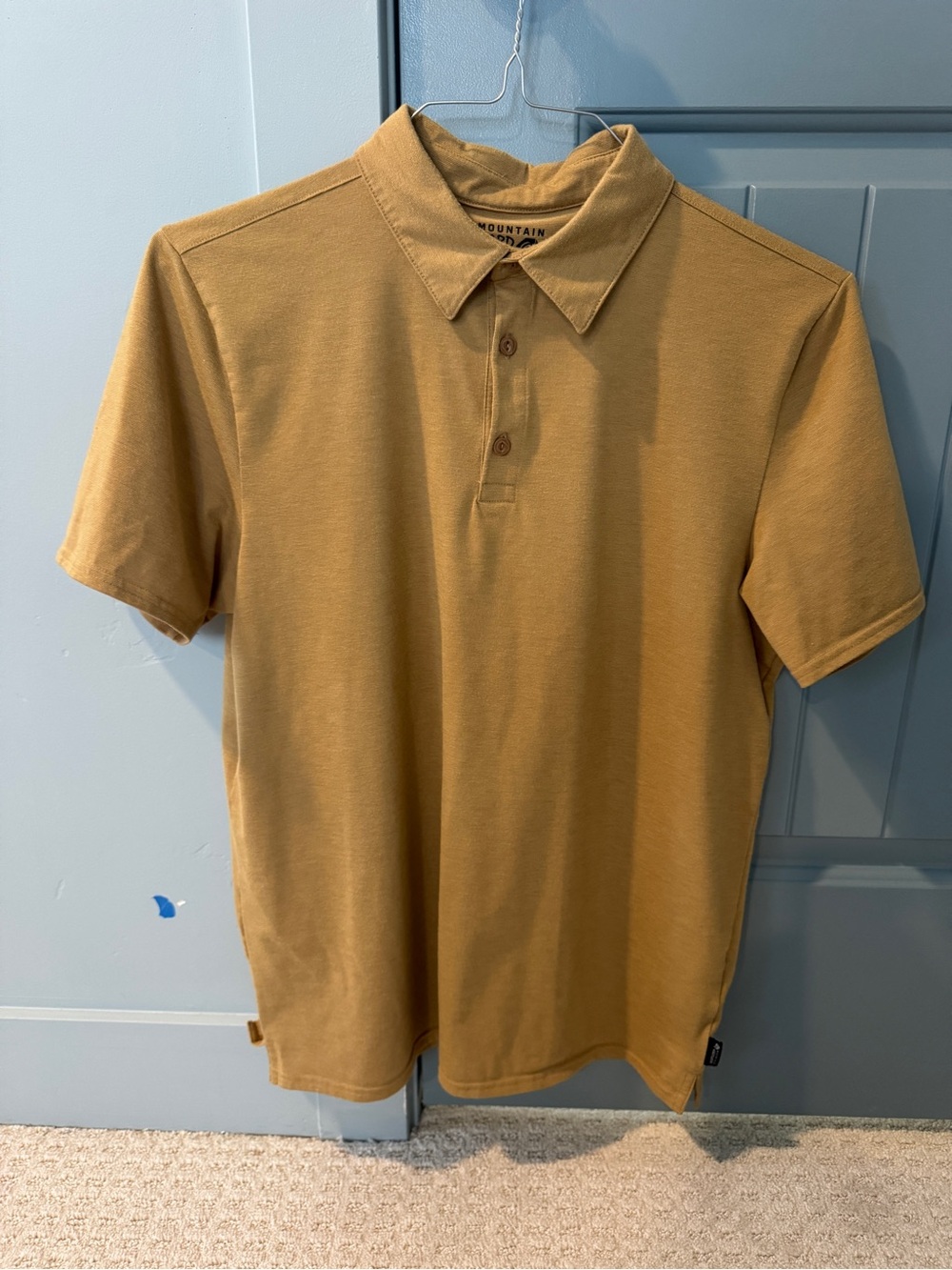Mountain Hardwear Men's Polo Shirt in Camel - M
